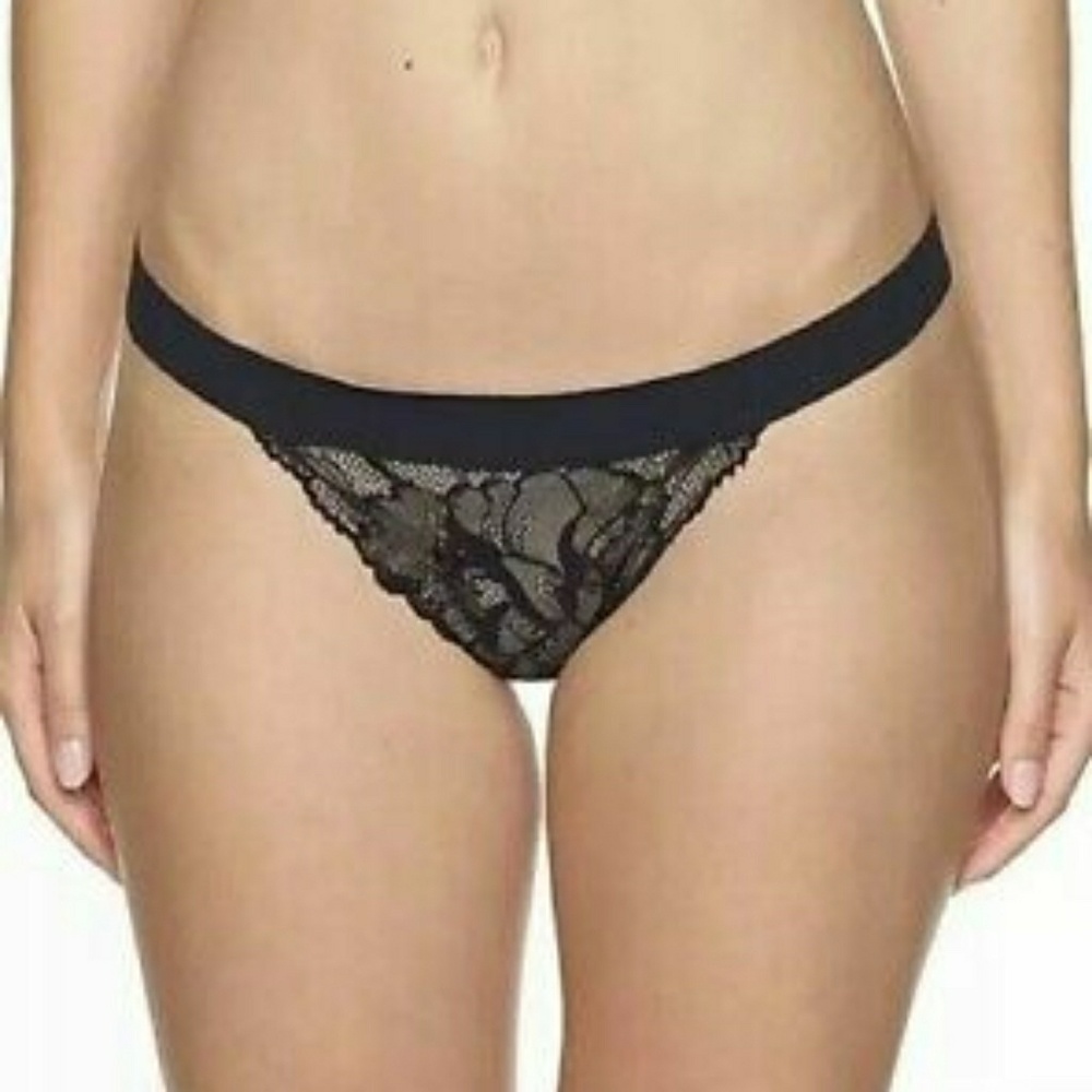Commando Lust&Lace G-String Black